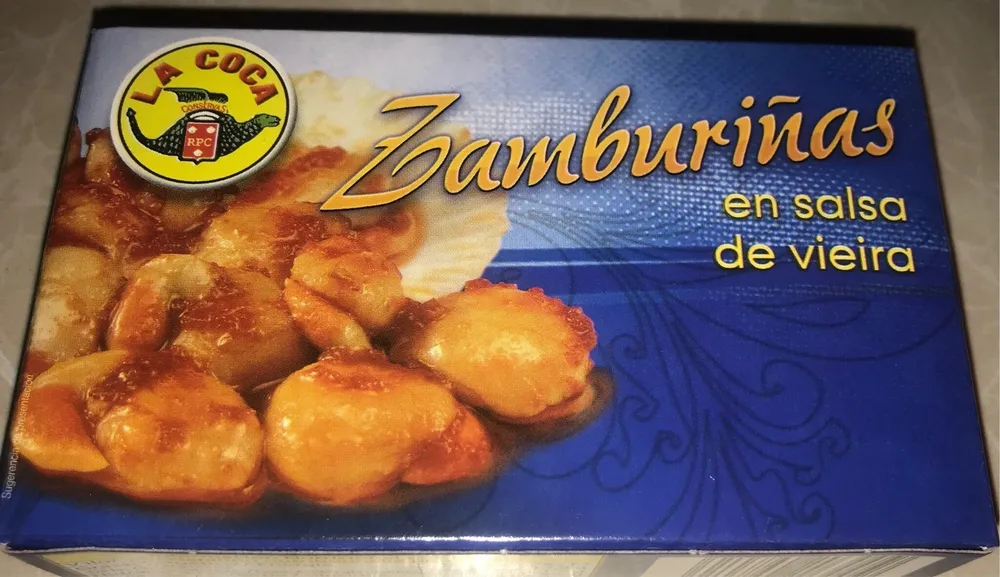 Zamburiñas en salsa de vieira