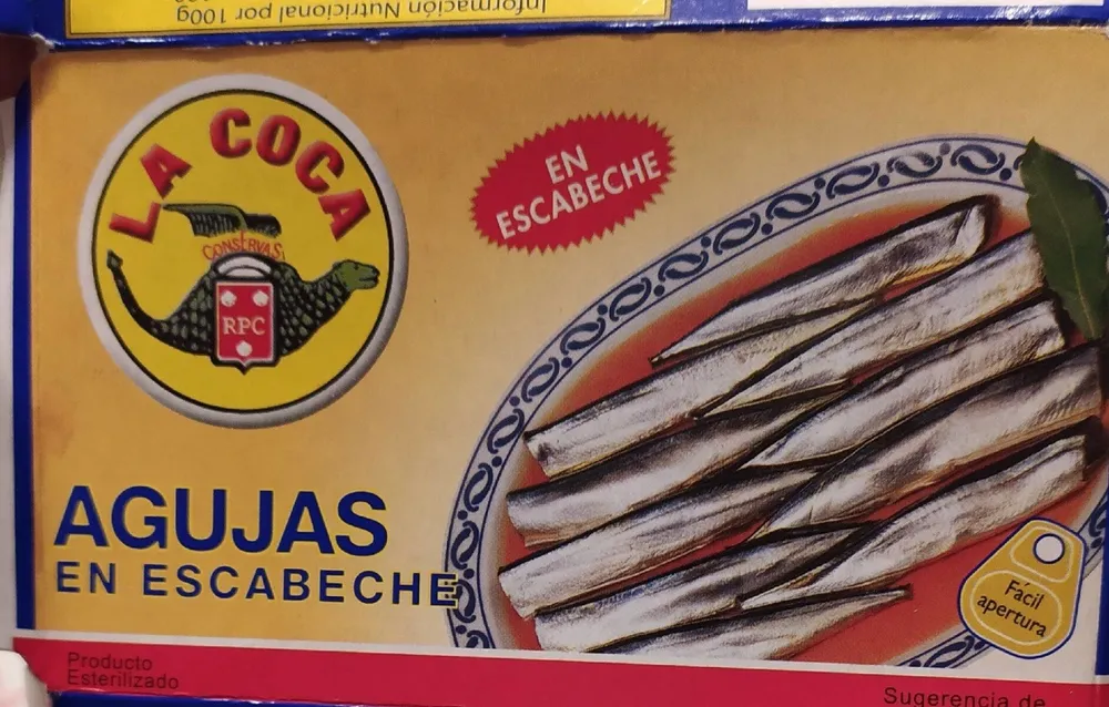 Agujas en escabeche