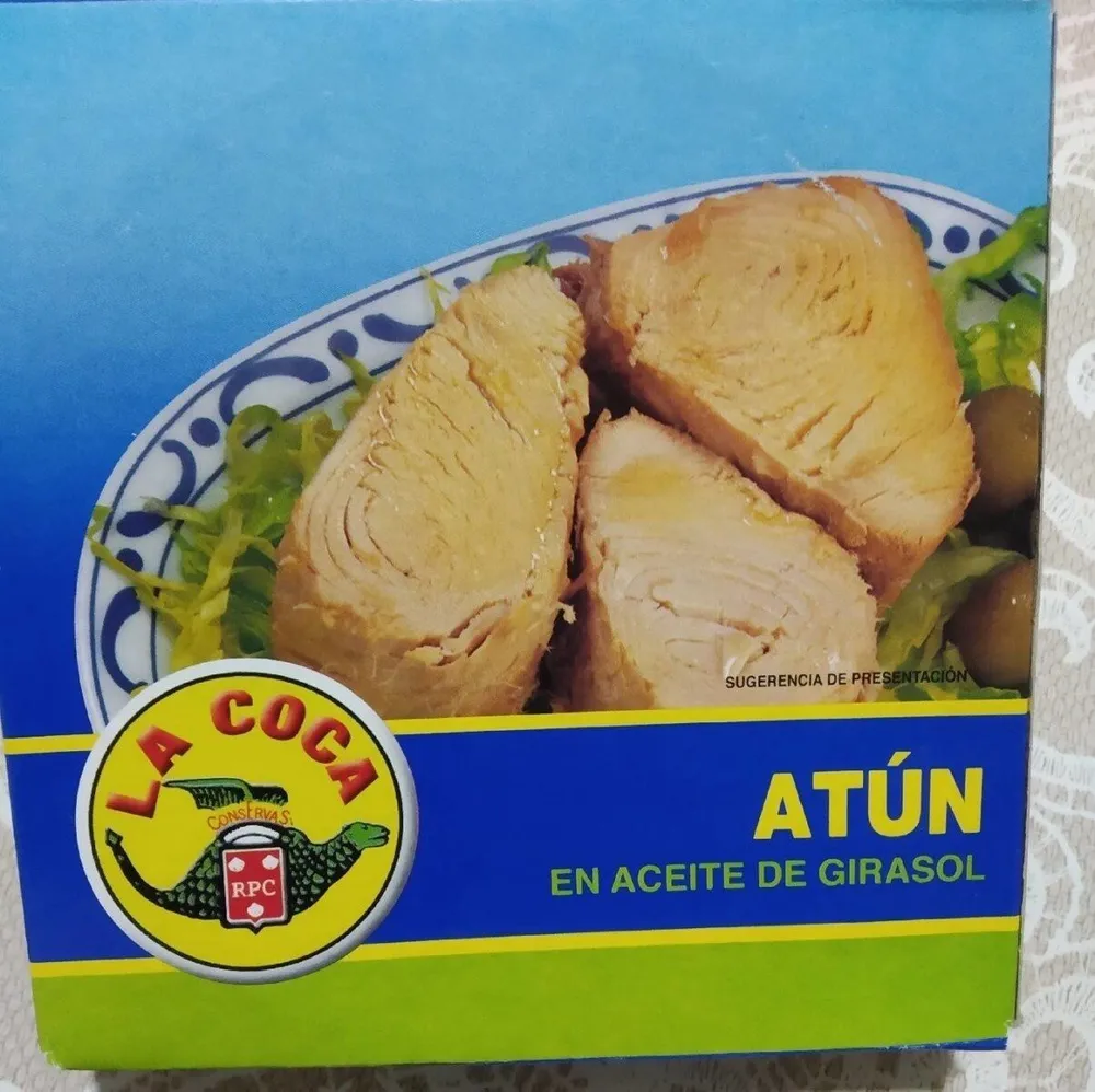Atún en aceite de girasol