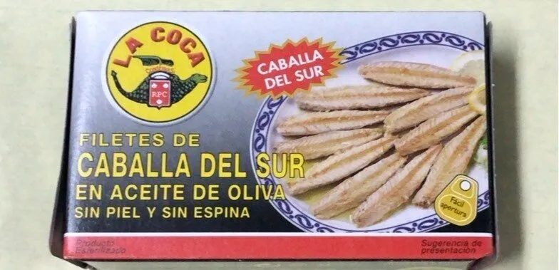 Caballa del sur en aceite de oliva