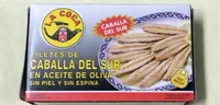 Caballa del sur en aceite de oliva