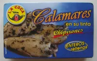 Calamares en su tinta - chipirones