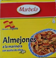 Almejones a la marinera con aceite de oliva