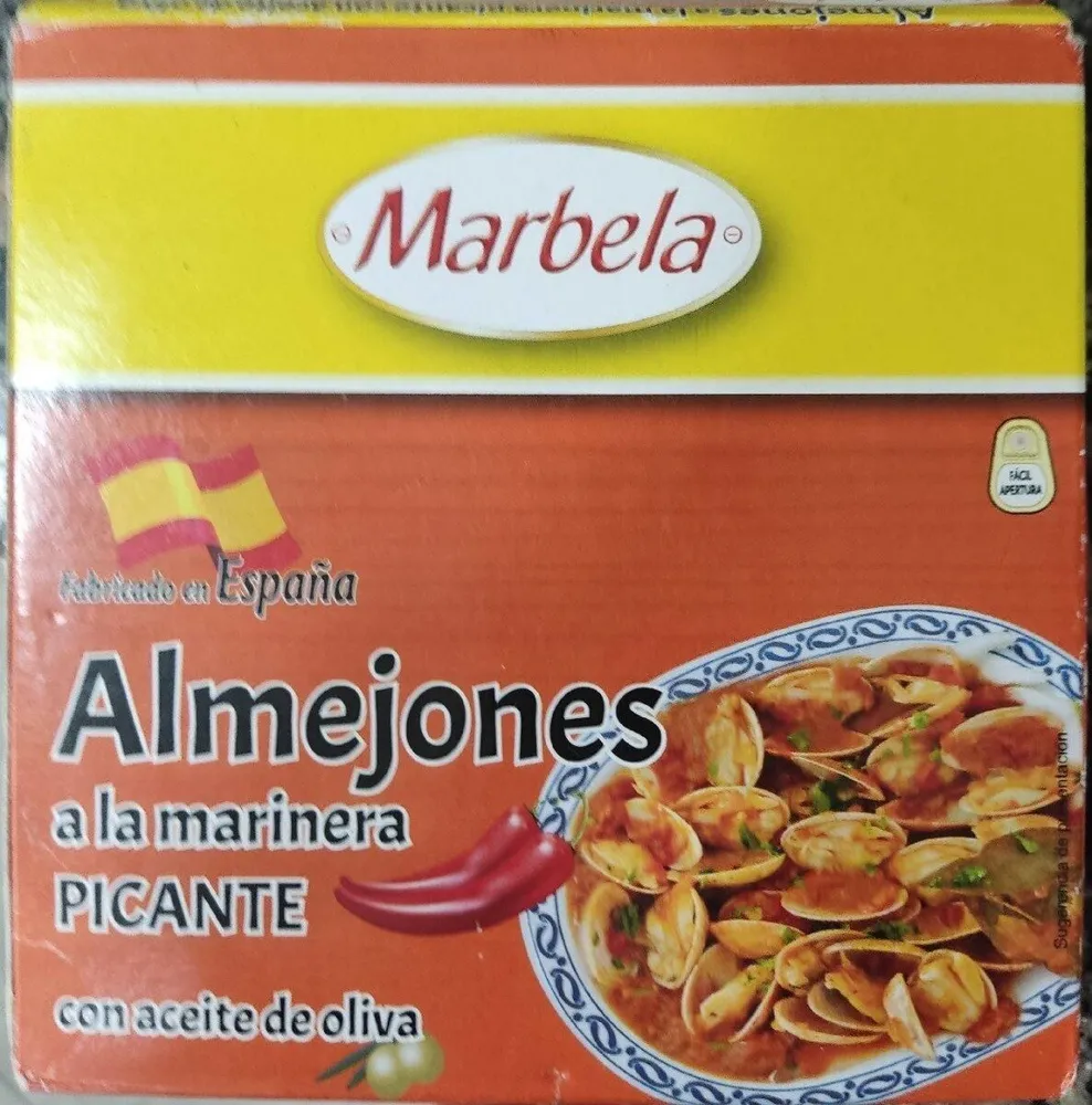 Almejones a la marinera picante