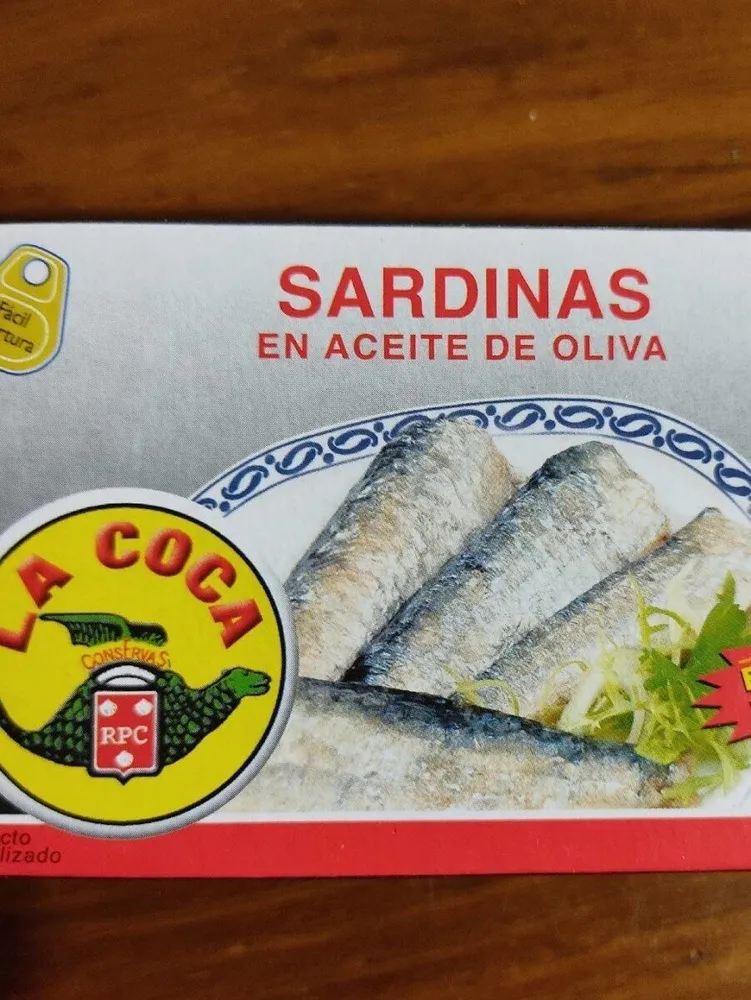 Sardinas en aceite de oliva