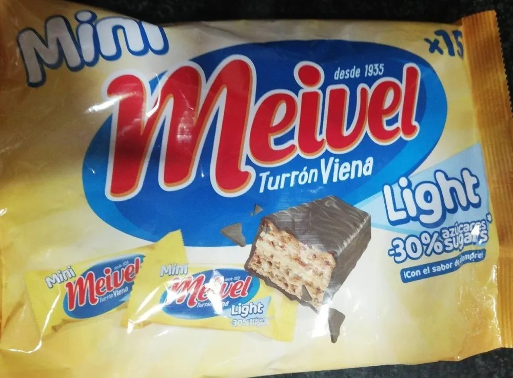 Mini Meivel turrón Viena light