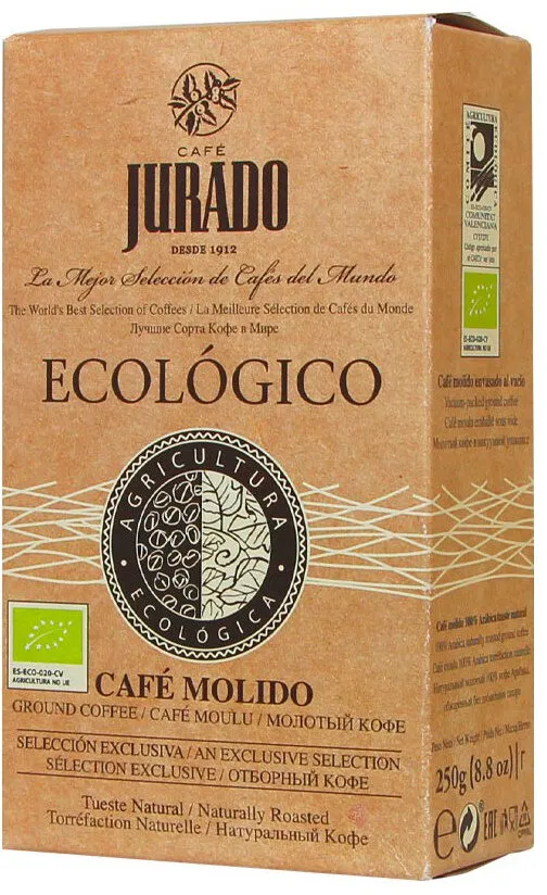 Cafè Mòlt Ecològic Jurat