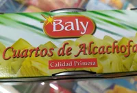 Cuartos de alcachofas