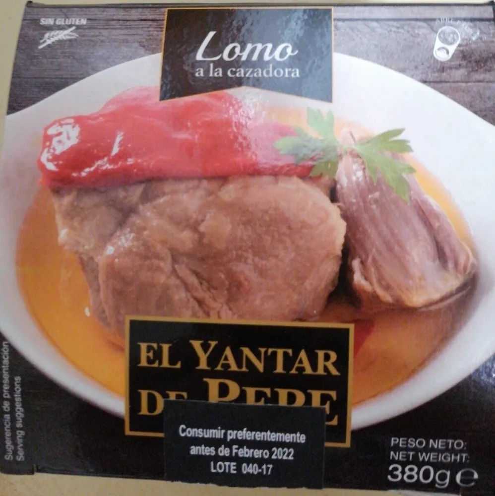 Lomo a la cazadora