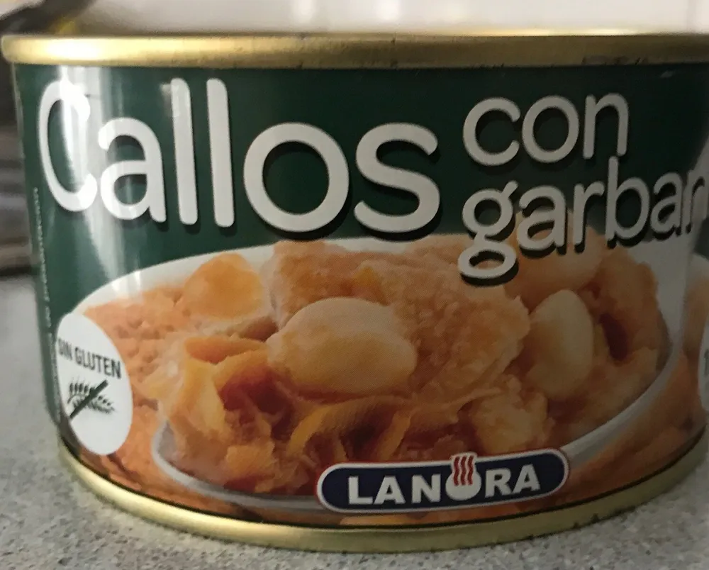 Callos con garbanzos