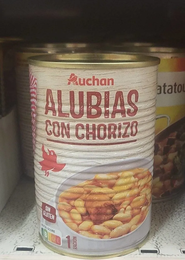 Alubias con chorizo