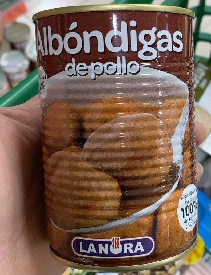 Albondigas de pollo