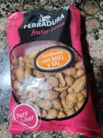 Cacahuete con miel y sal