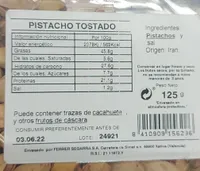 Pistacho tostado