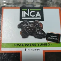 Uvas pasas yumbo