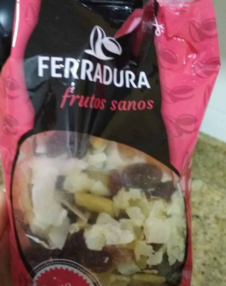 Fruta variada deshidratada