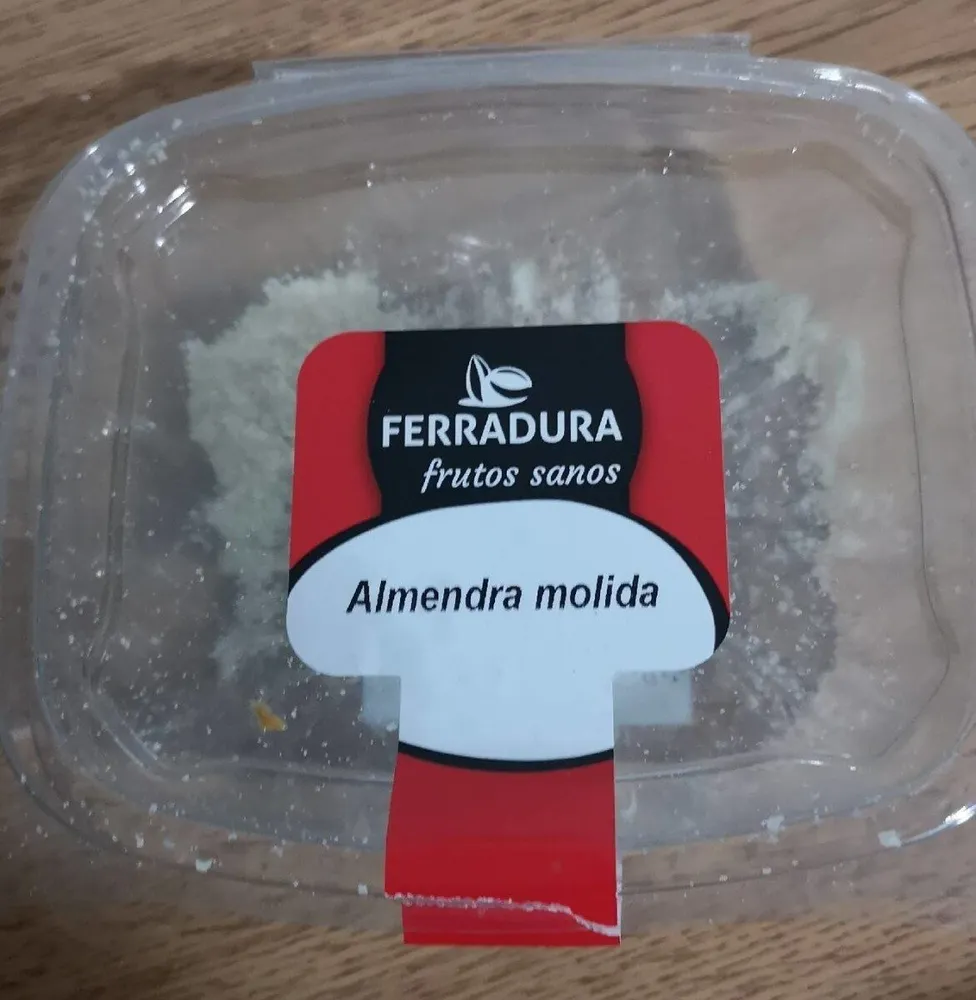 Almendra molida