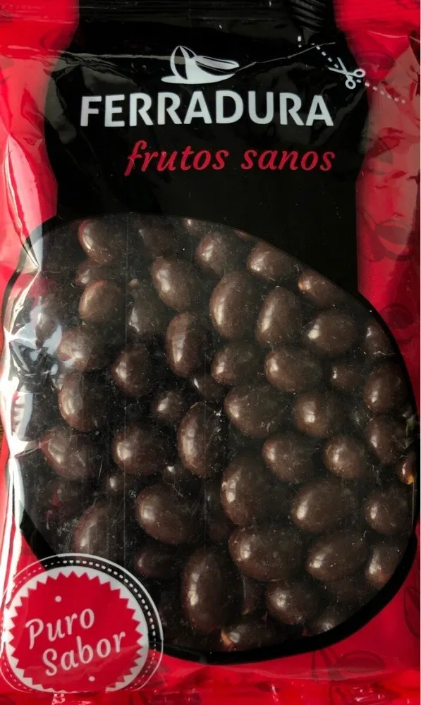 Cacahuetes con chocolate