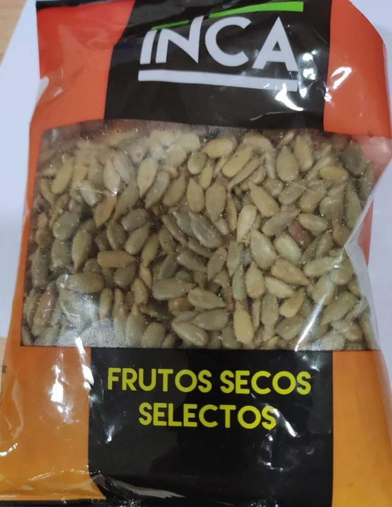 Pipas peladas fritas