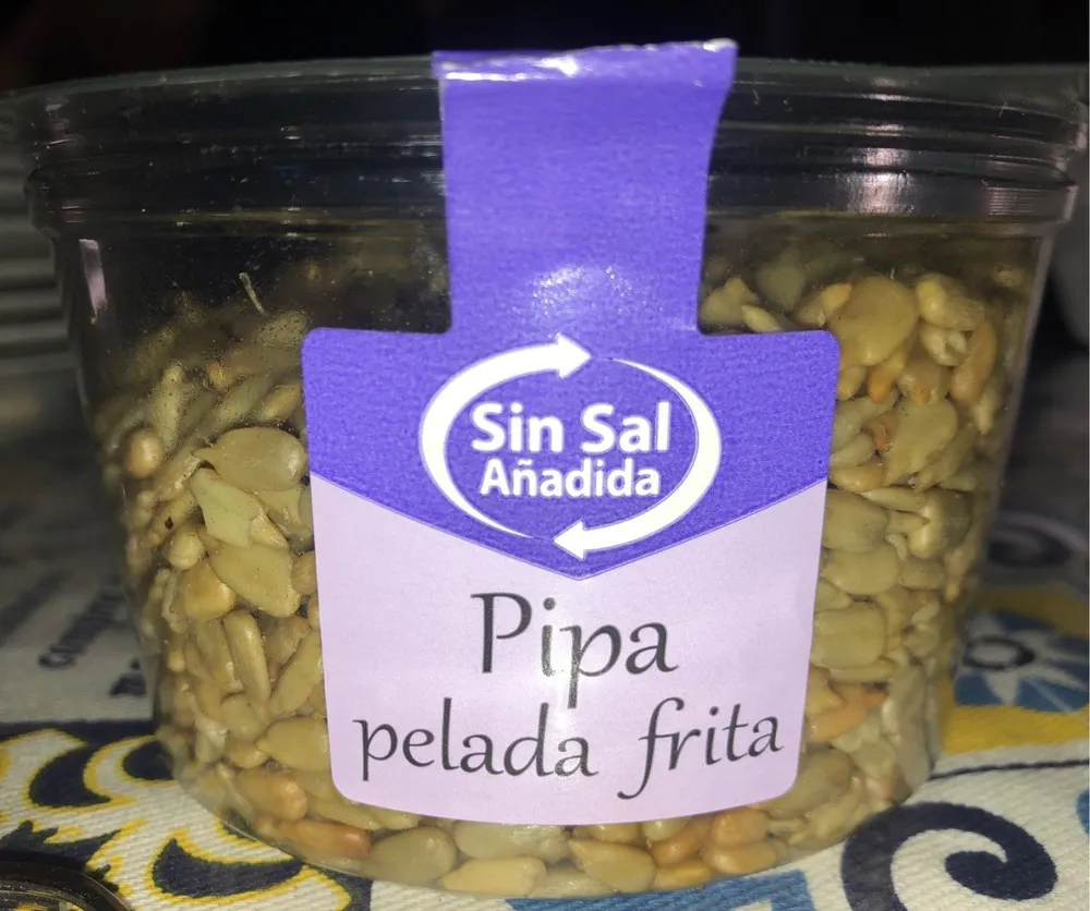 Pipa pelada frita