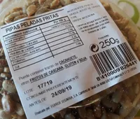 Pipas peladas fritas