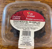 Pasas moscatel sin semillas