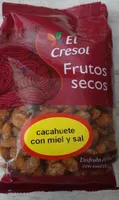 Cacahuete con miel y sal