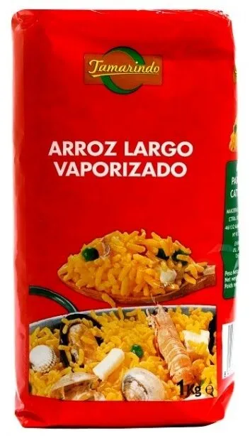 Arroz largo vaporizado