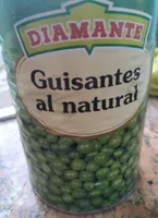 Guisantes al natural