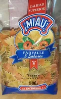Farfalle 3 sabores