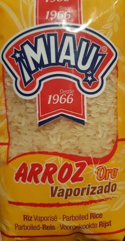 Arroz vaporizado oro