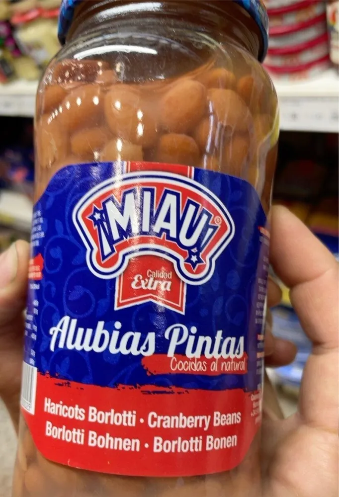Alubias pintas cocidas