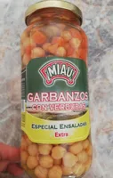 Garbanzos con verduras