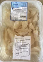 Desmigado bacalao salado
