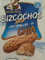 Buzcochos con semilla de chia