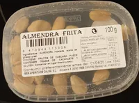 Almendra frita