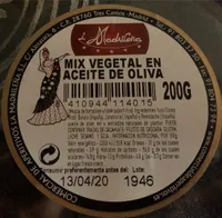 Mix Vegetal en Aceite de Oliva