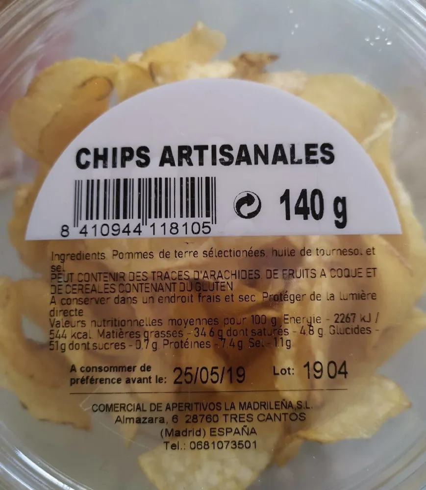 Chips artisanales