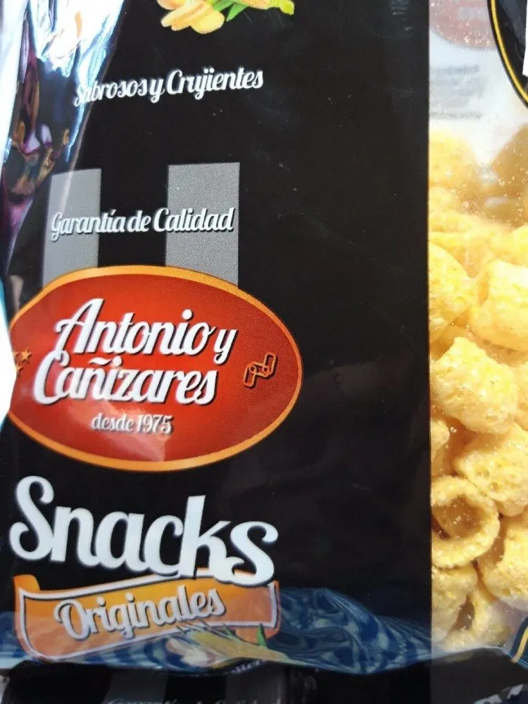 Snacks aritos de maíz