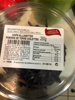 Chips allumettes  p d t violettes