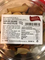 Chips de legumes