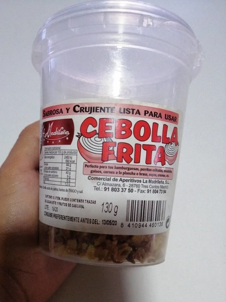 Cebolla frita