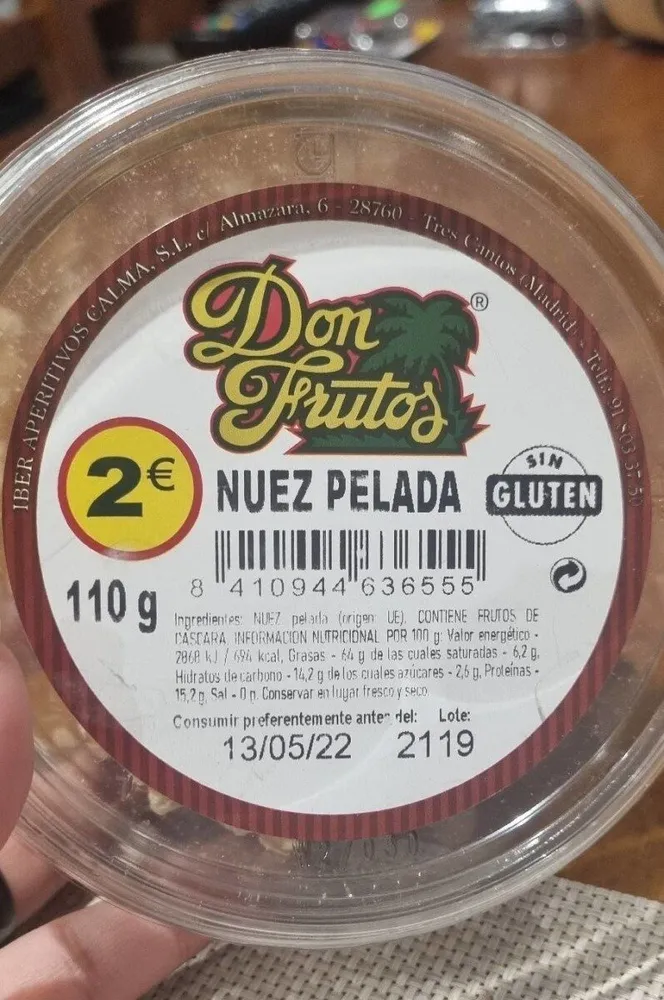 Nuez pelada