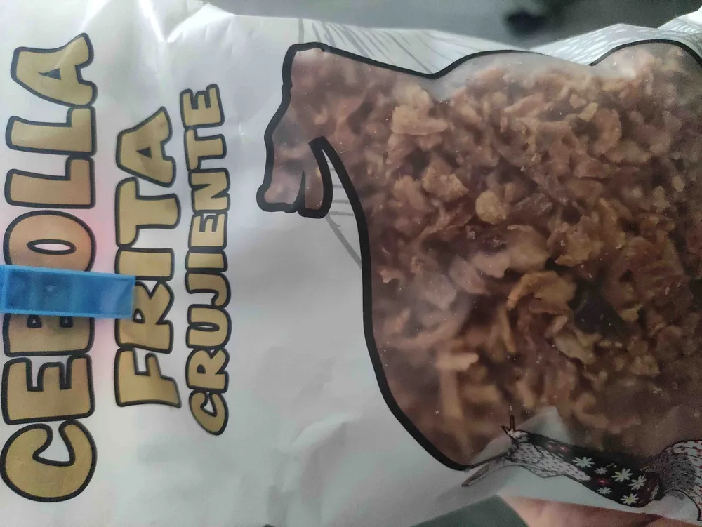 Cebolla frita crugiente