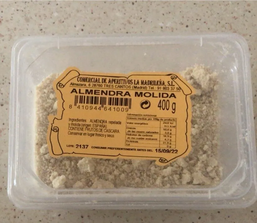 Almendra molida