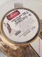 Nuez pelada mitades