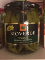 Guindillas piparras no picantes frasco 120 g