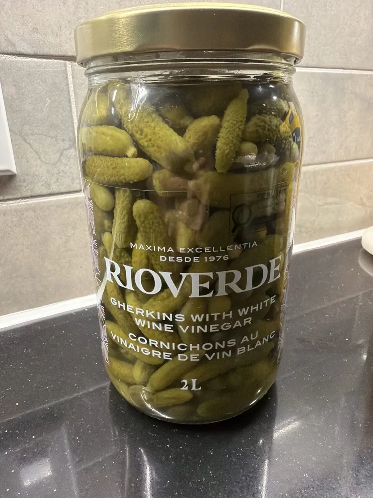 Gherkins with White Wine Vinegar