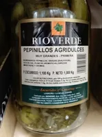 Pepinillos agridulces