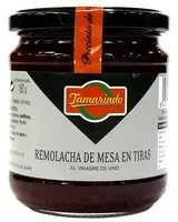 Remolacha de mesa en tiras
